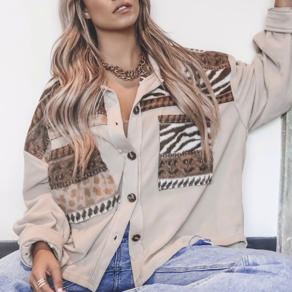 boho shacket